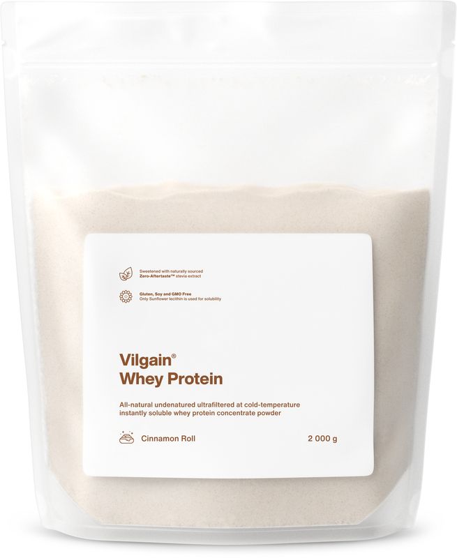 Vilgain Whey Protein skořicová rolka 2000 g Obrázek