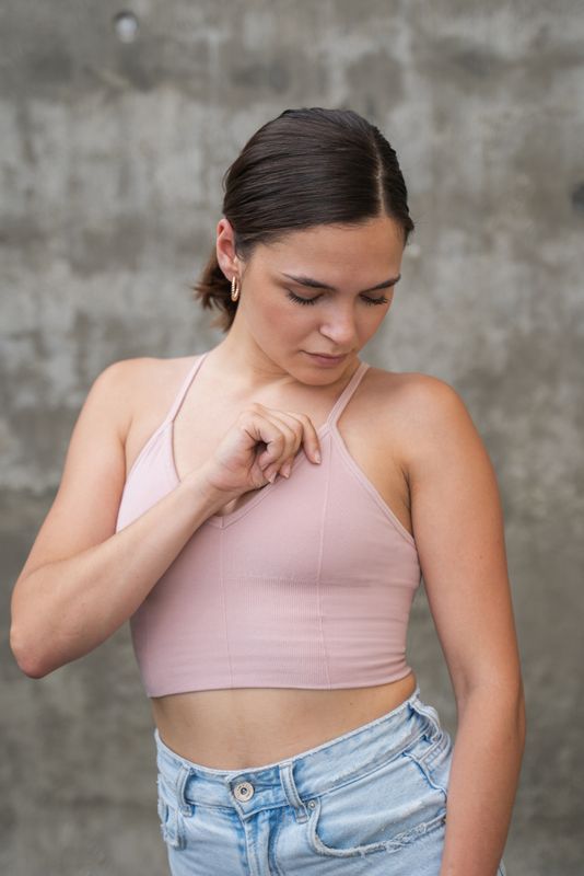 Vilgain Cotton Bralette S rose Obrázek