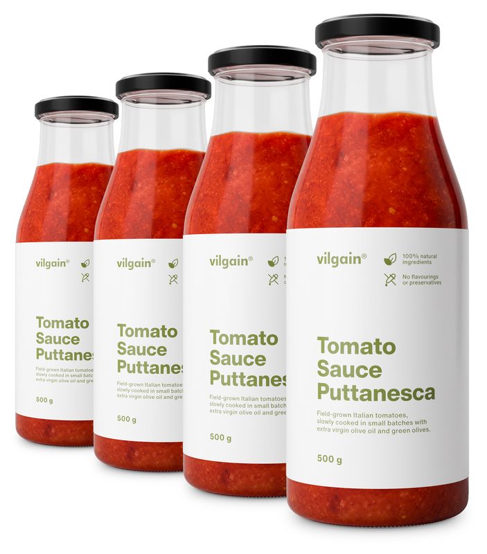 Vilgain Paradajková omáčka –  6× Puttanesca 500 g Obrázek