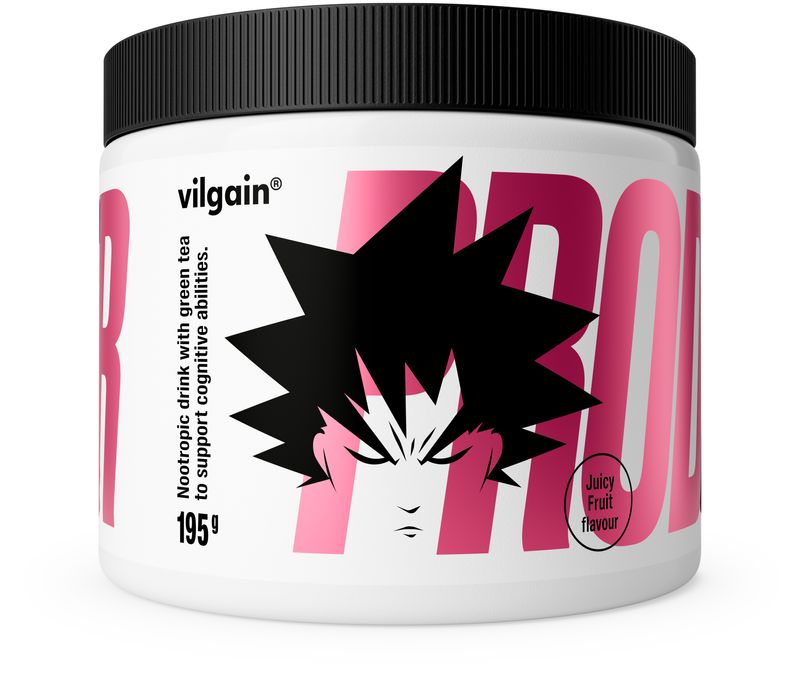 Vilgain Prodigy Powder – Šťavnaté ovoce 195 g Obrázek
