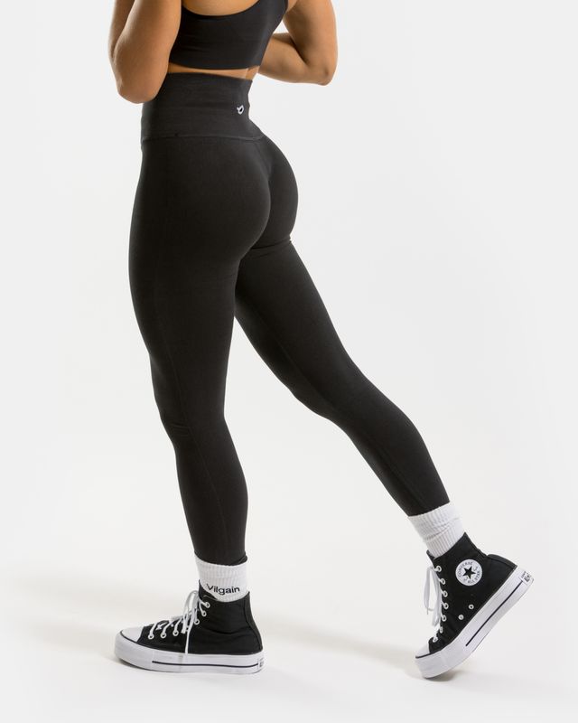 Vilgain Cotton Leggings XL jet black