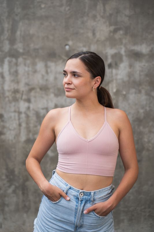 Vilgain Cotton Bralette M rose Obrázek