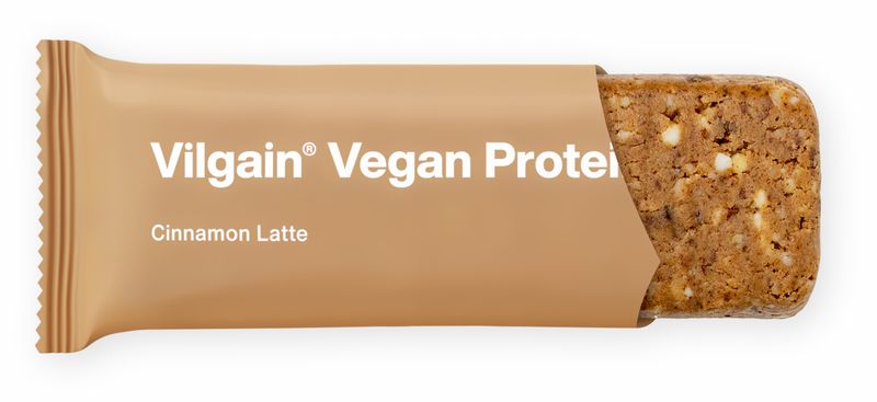 Vilgain Vegan Protein Bar skořicové latté 50 g Obrázek