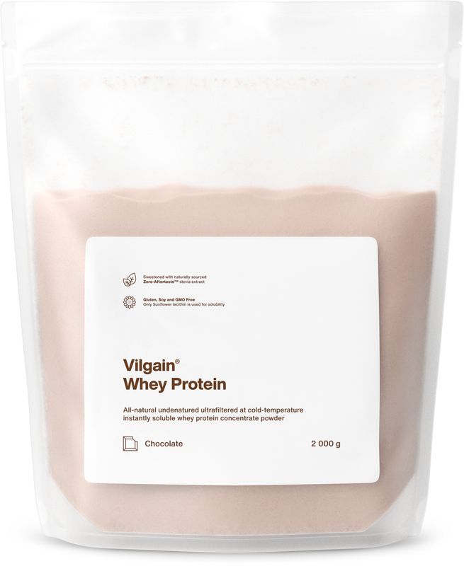 Vilgain Whey Protein čokoláda 2000 g Obrázek