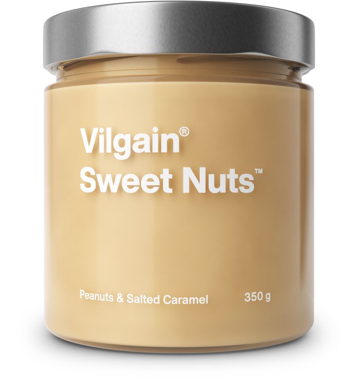 Vilgain Sweet Nuts Arašídy se slaným karamelem 350 g Obrázek