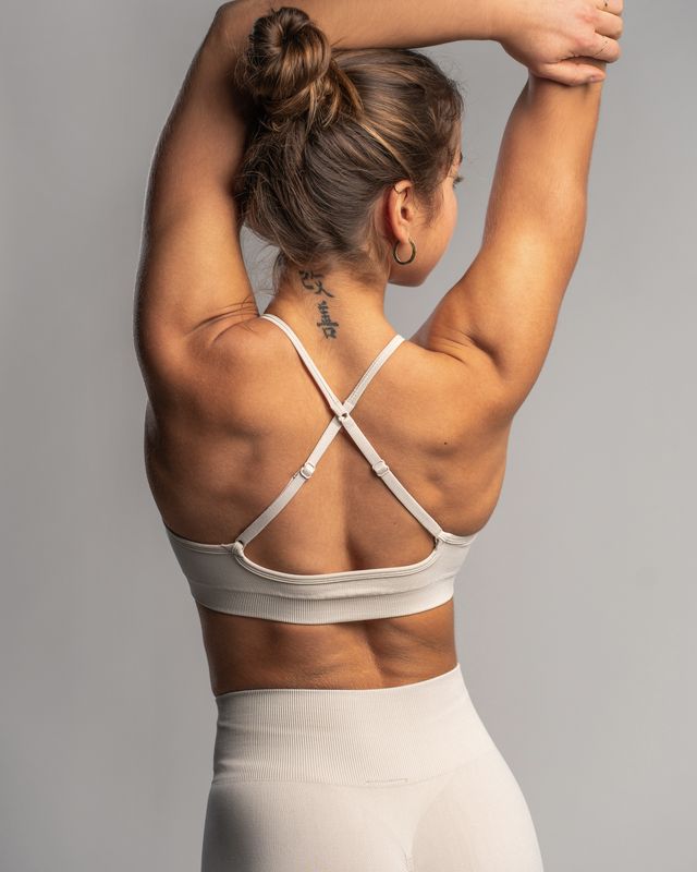 Vilgain Active Seamless X Strap Bra – M Stone Obrázek