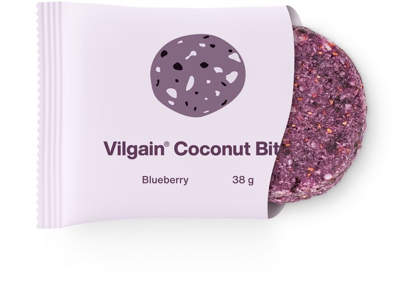 Vilgain Coconut bite borůvka 38 g Obrázek