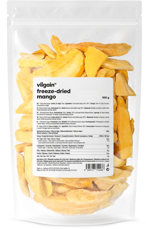 Levně Vilgain Mango lyofilizované – 100 g