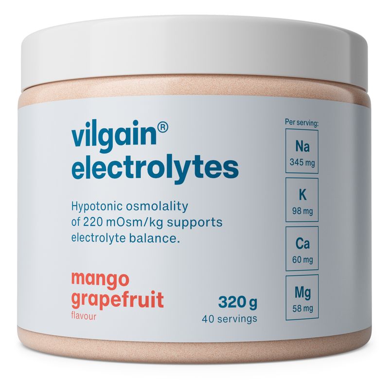 Levně Vilgain Elektrolyty – Mango & grep 320 g