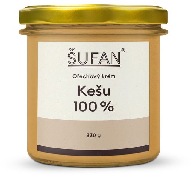 Levně Šufan Kešu máslo 100% – 330 g