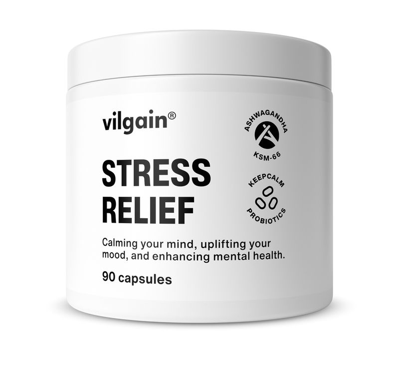 Vilgain Stress Relief – 90 kapslí