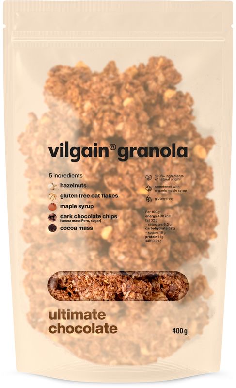 Vilgain Granola ultimátní čokoláda 400 g Obrázek
