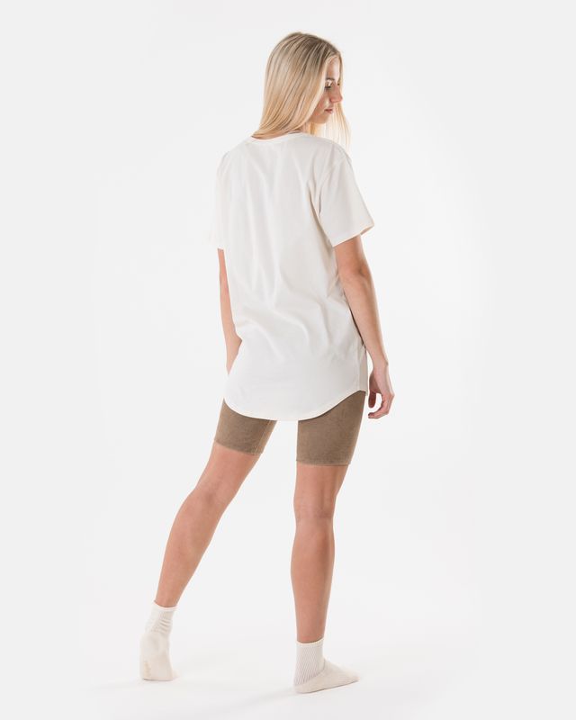 Vilgain Athletic Long Cut Organic Tee Raw S Natural White Obrázek