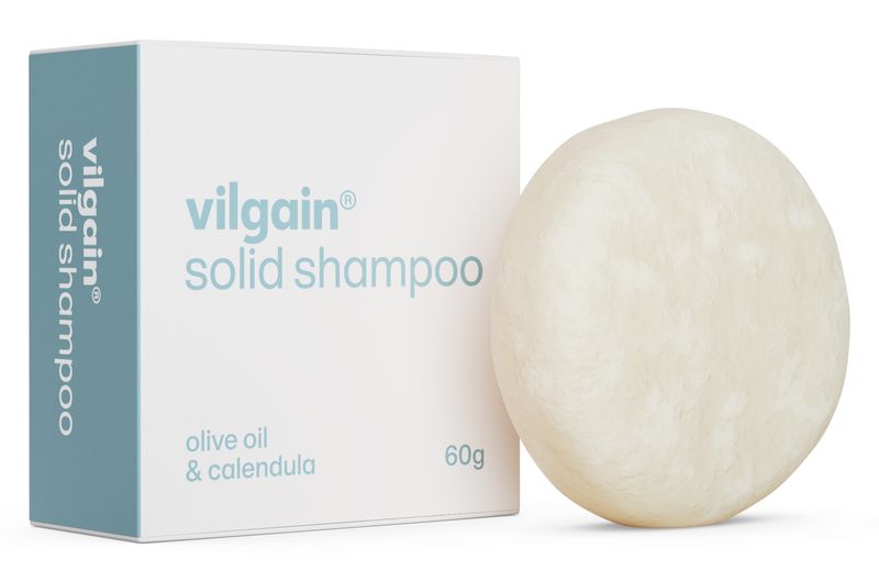 Levně Vilgain Tuhý šampon – olivový olej & měsíček 60 g