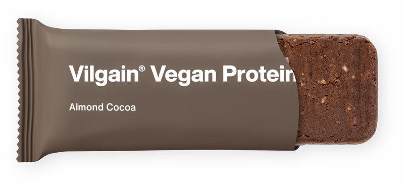 Vilgain Vegan Protein Bar mandle/kakao 50 g Obrázek