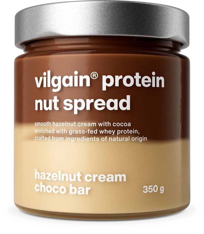Levně Vilgain Protein Nut Spread – Lískooříškový krém s čokoládou 350 g