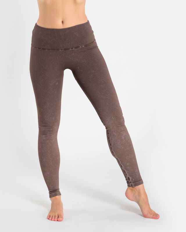 Vilgain Mineral Wash Seamless Leggings M cocoa martini Obrázek