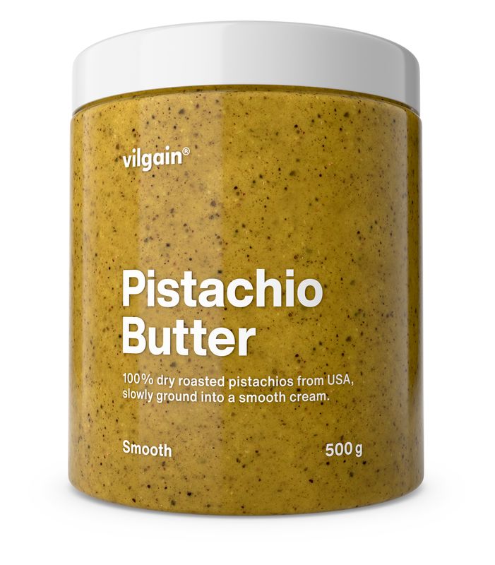 Vilgain 100% Pistáciové máslo – jemné 500 g Obrázek