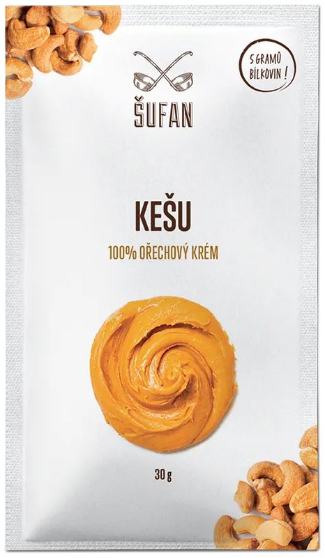 Šufan Kešu maslo 100% – 30 g
