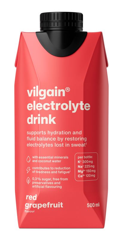 Vilgain Electrolyte Drink – grapefruit 500 ml