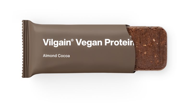 Vilgain Vegan Protein Bar mandle/kakao 50 g Obrázek