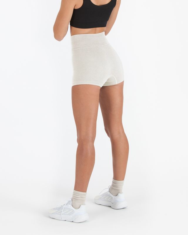 Vilgain Seamless Ribbed Shorts M/L sand Obrázek