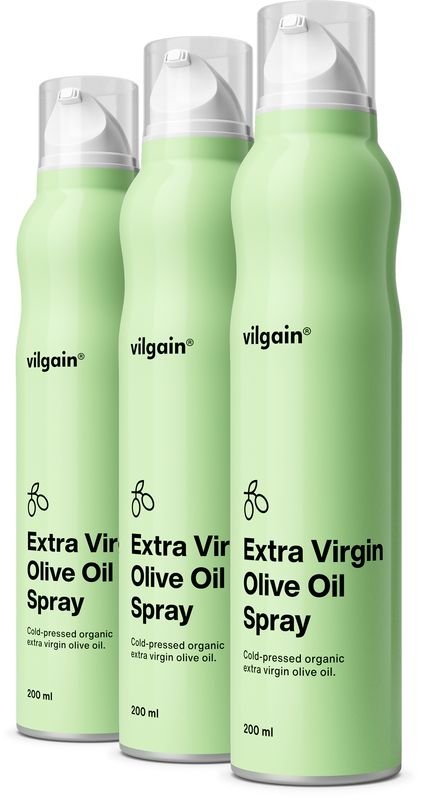 Levně Vilgain Olivový olej ve spreji BIO – 3× 200 ml