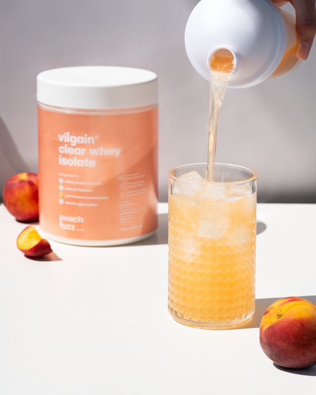 Vilgain Clear Whey Isolate Peach fuzz 500 g Obrázek