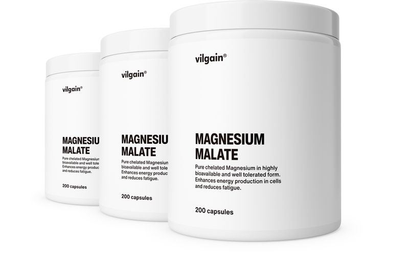 Vilgain Hořčík malát – 3× 200 kapslí