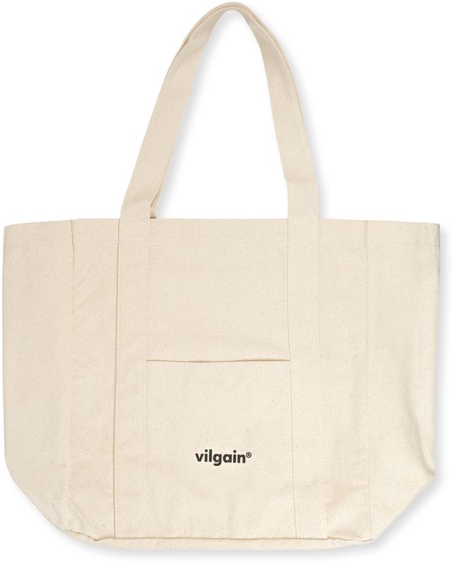 Vilgain Bavlněná cestovní taška – Natural White 30 l