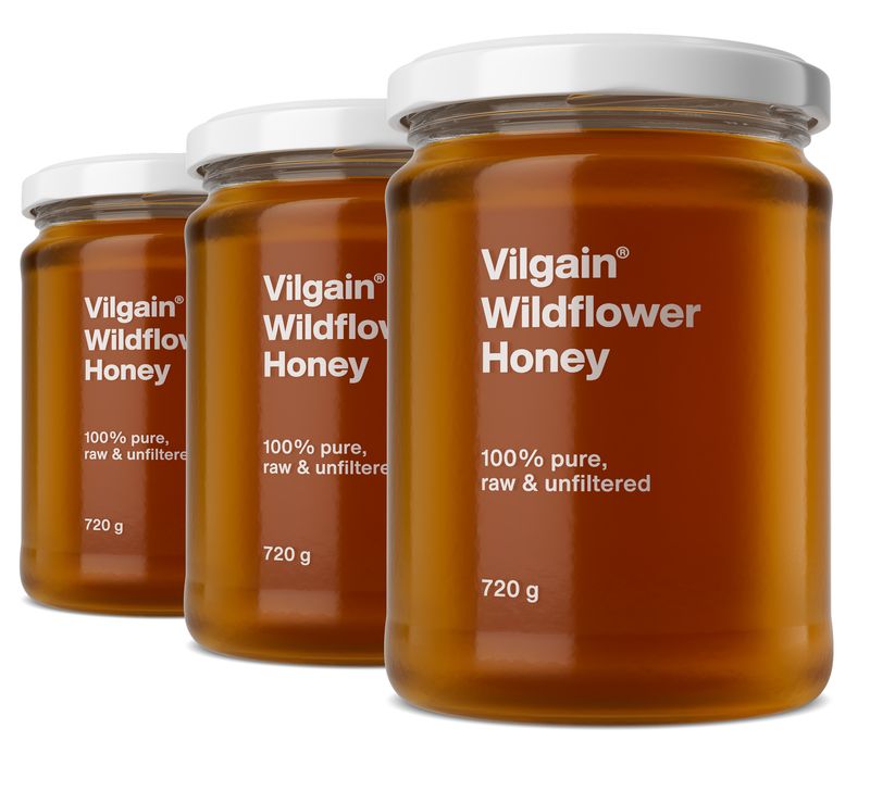 Levně Vilgain Med květový – 3× 720 g