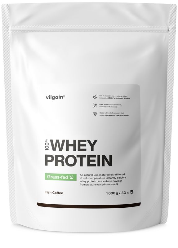 Vilgain Grass-Fed Whey Protein – irská káva 1000 g