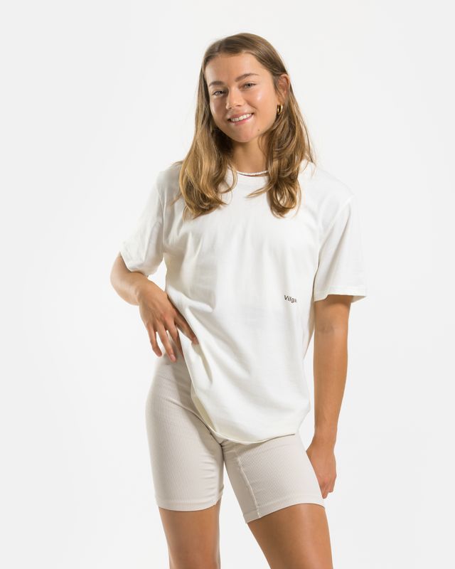 Vilgain Athletic Cut Organic Tee S off white Obrázek