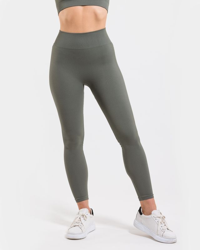 Vilgain Seamless Ribbed Leggings M/L moss Obrázek