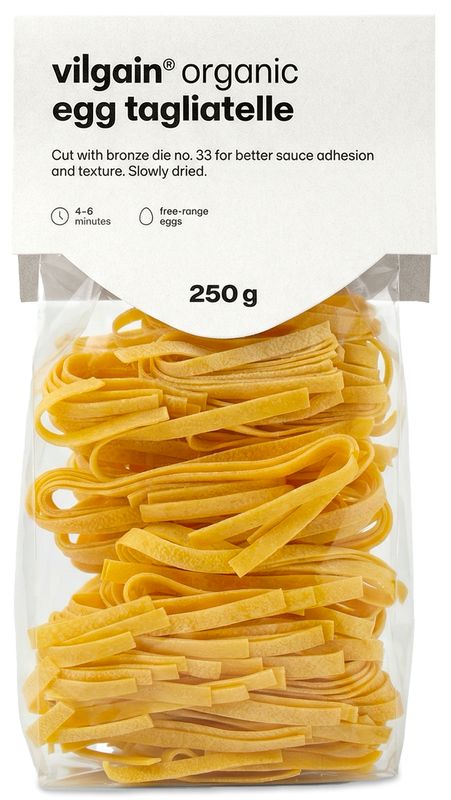 Vilgain Vaječné tagliatelle BIO –  4× 250 g