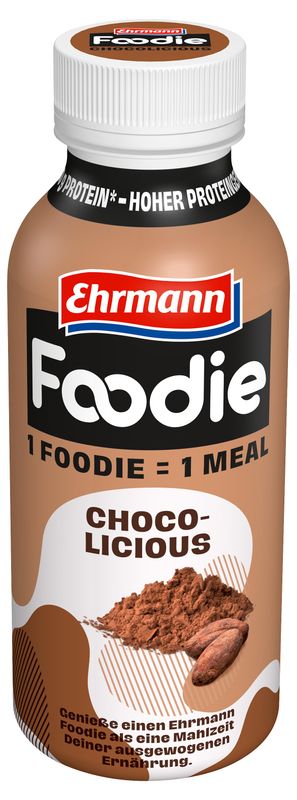 Ehrmann Foodie – čokoláda 400 ml