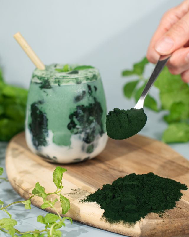 Vilgain Spirulina BIO 200 g Obrázek