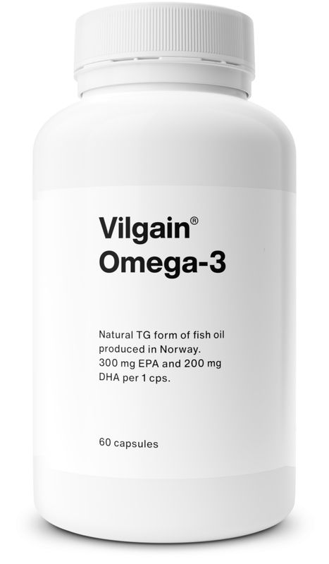 Vilgain Omega-3 60 kapslí Obrázek