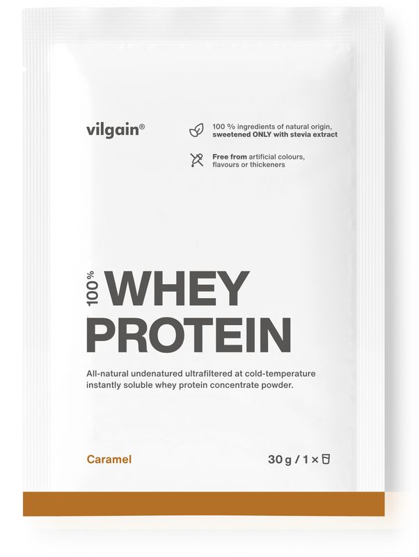 Vilgain Whey Protein – karamel 30 g