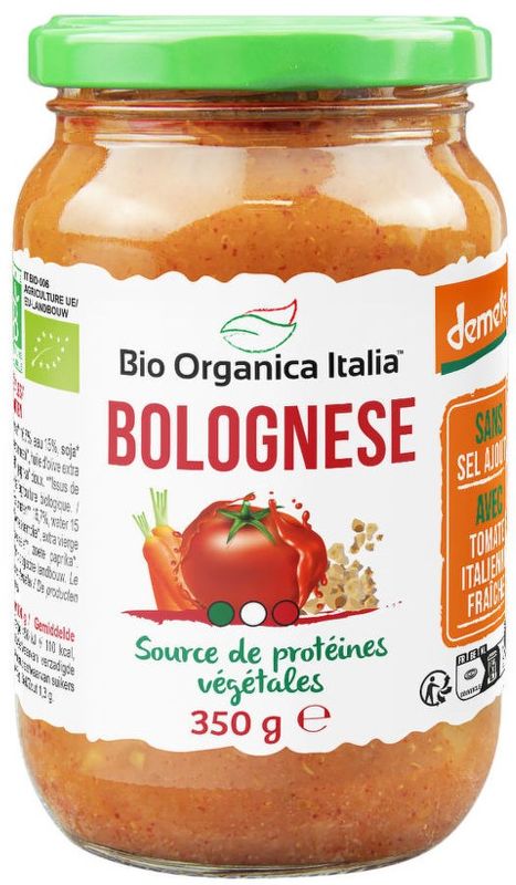 Bio organica Italia Omáčka paradajková BIO – bolognese 350 g