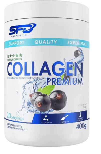 SFD Nutrition Collagen Premium – čierne ríbezle 400 g