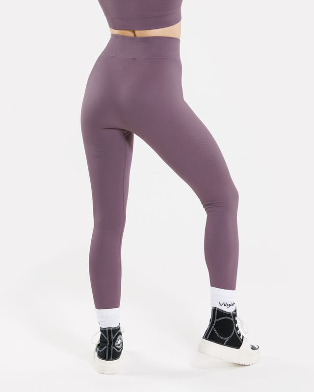 Vilgain Seamless Ribbed Leggings S/M plum Obrázek