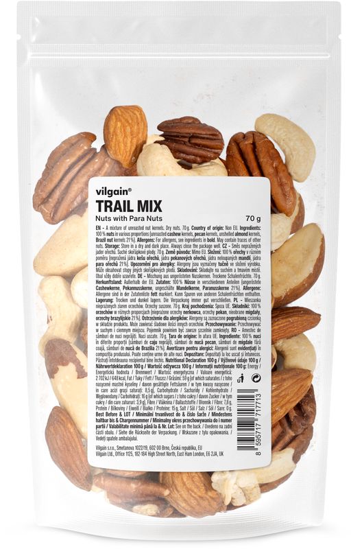 Vilgain Trail Mix para ořech 70 g