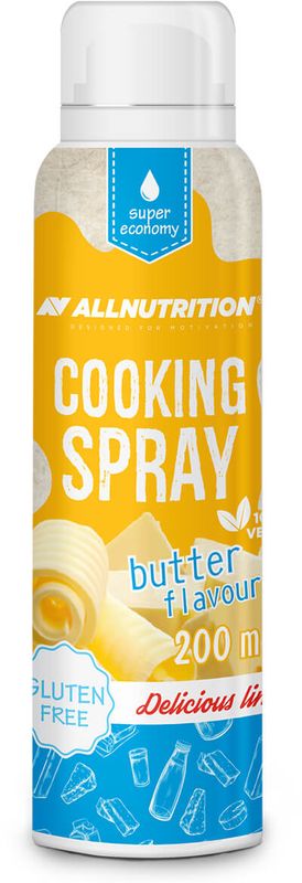 AllNutrition Cooking spray – maslový 200 ml
