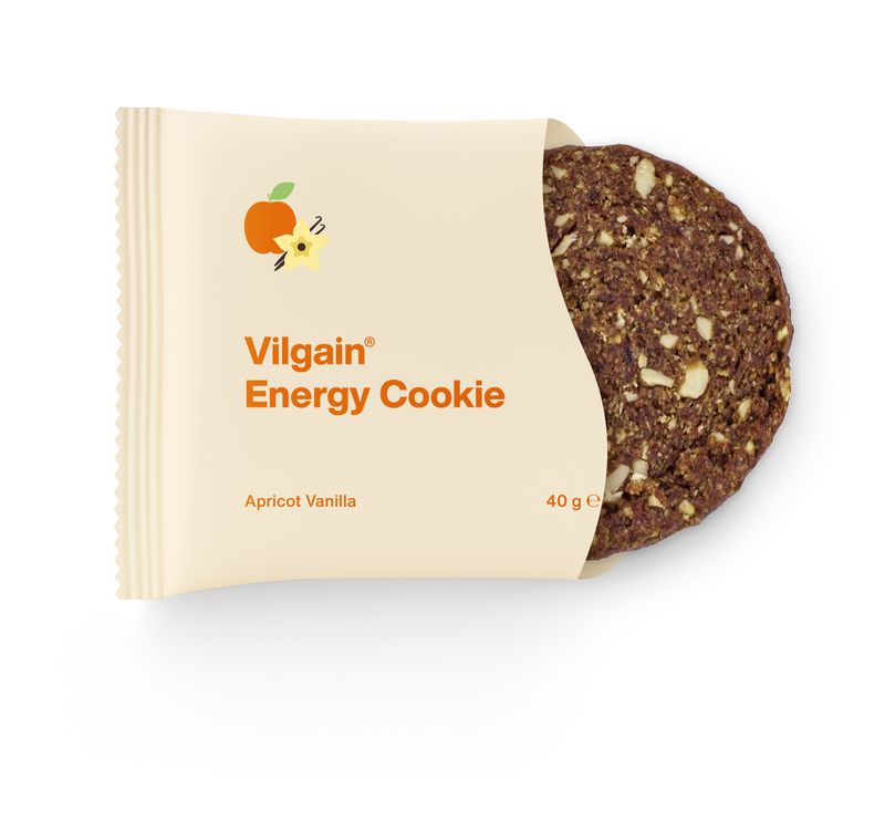 Vilgain Energy Cookie BIO meruňka s vanilkou 40 g Obrázek