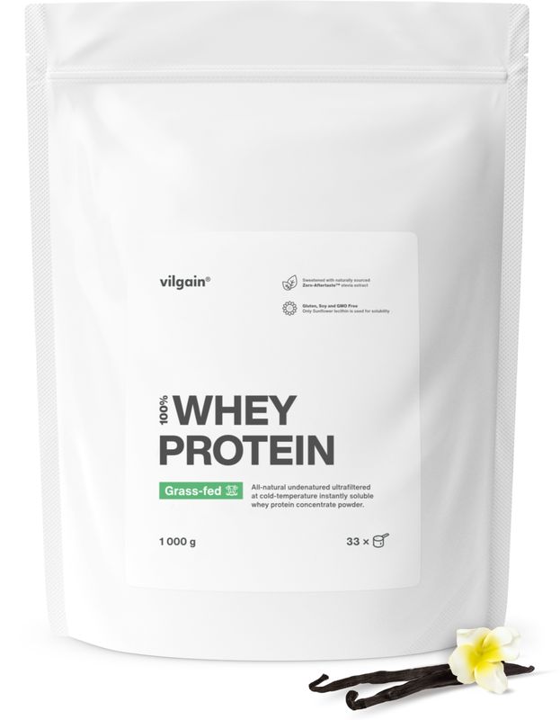 Vilgain Grass-Fed Whey Protein vanilka 1000 g Obrázek