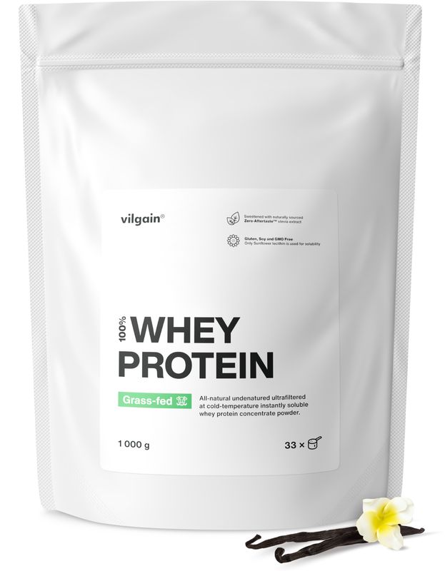 Vilgain Grass-Fed Whey Protein vanilka 1000 g Obrázek