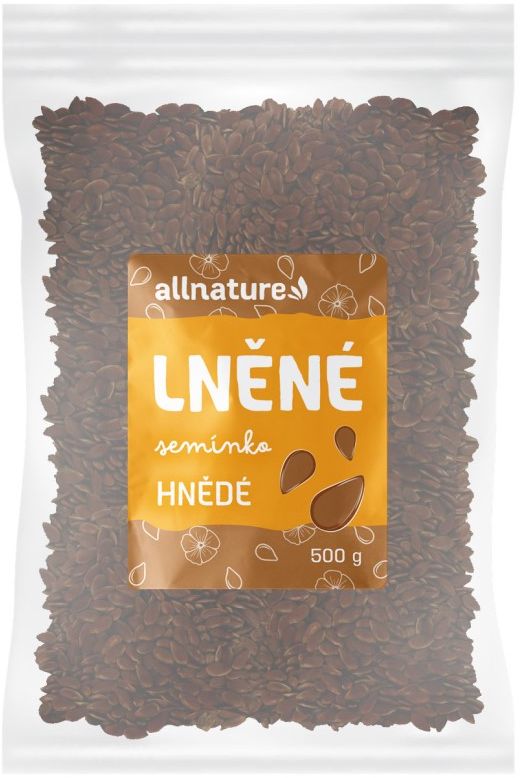 Allnature Lněné semínko hnědé 500 g