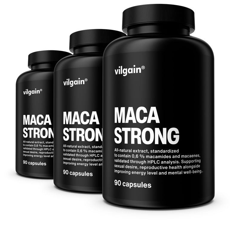 Vilgain Maca Strong –  3× 90 kapsúl Obrázek