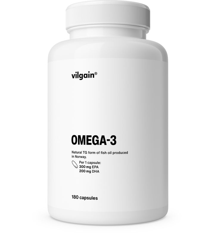Vilgain Omega-3 – 25 mm 180 kapslí